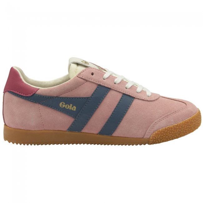Gola Classics Women's Elan Sneakers - Coral Pink/Moonlight/Raspberry