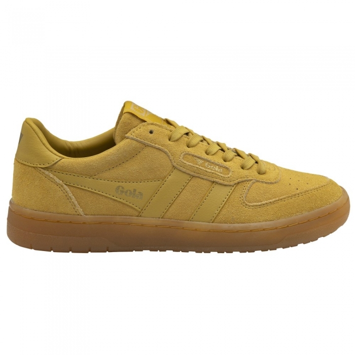 Gola Classics Women's Hawk Suede '86 Sneakers - Mustard/Gum