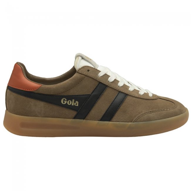Gola Classics Men's Cyclone Sneakers - Tobacco/Black/Moody Orange/Gum