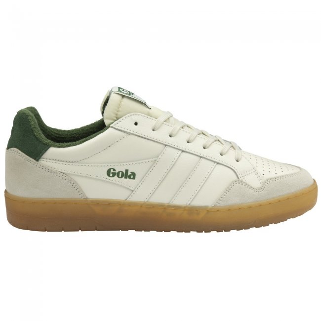 Gola Classics Men's Eagle '86 Sneakers - Off White/Evergreen/Gum