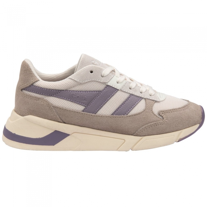 Gola Classics Women's Tempest Sneakers - Off White/Feather Grey/Lily