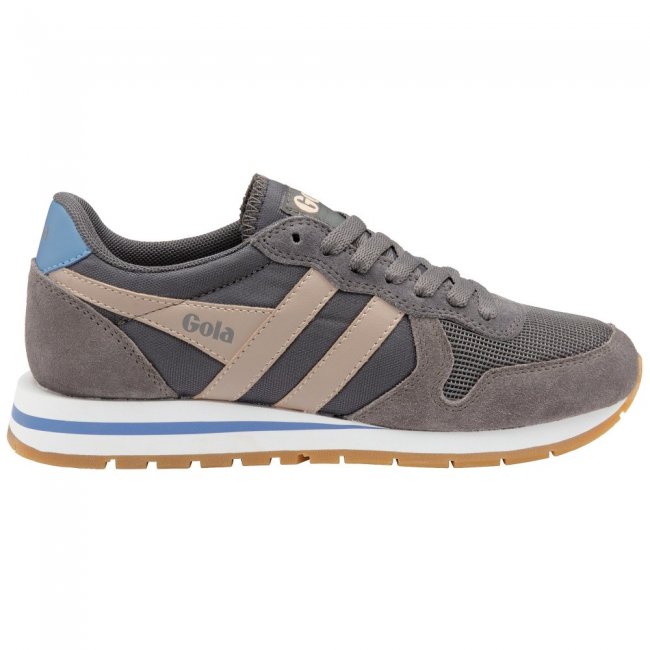 Gola Classics Women's Daytona Sneakers - Shadow/Blossom/Vista Blue