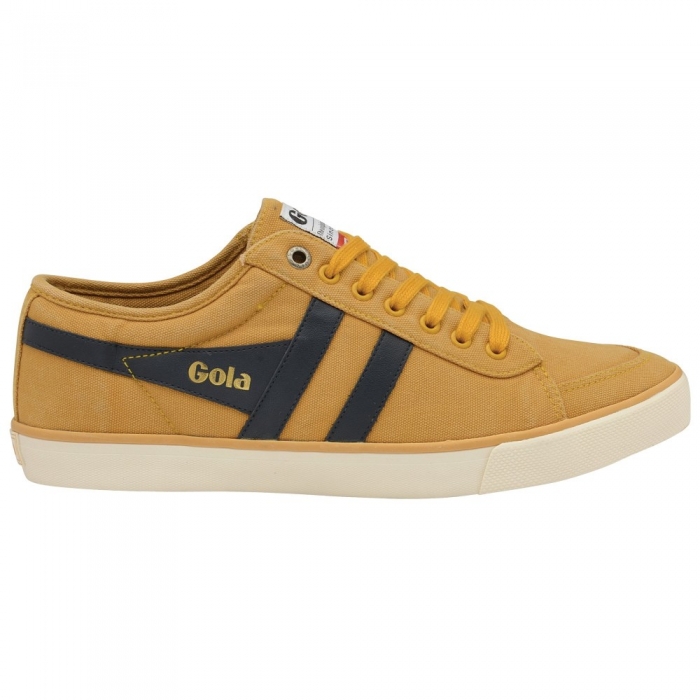 Vegan Gola Classics Men's Comet Plimsoll Sneakers - Sun/Navy