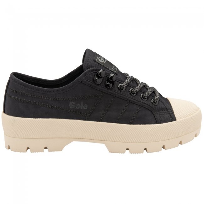 Gola Classics Women's Coaster Peak Hiker Sneakers - Black/Off White