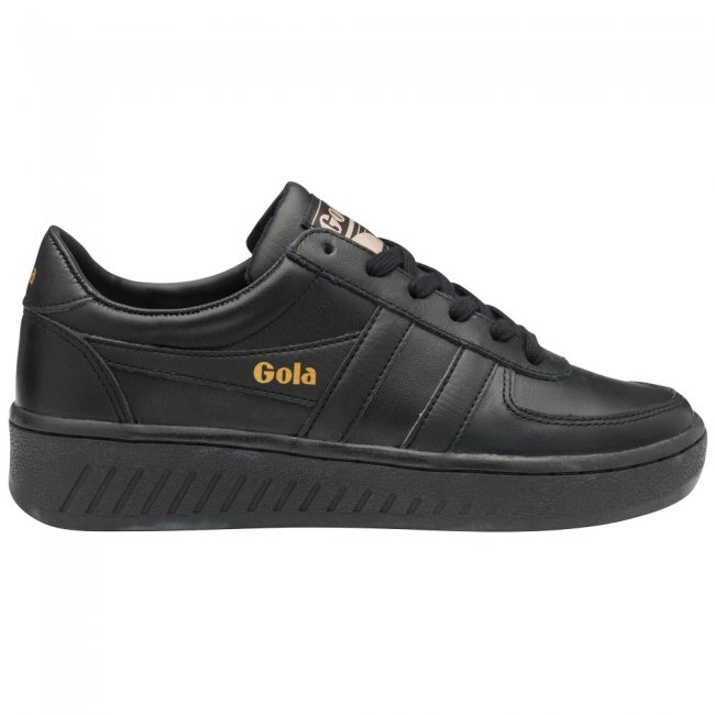Gola Classics Women's Grandslam Leather Sneakers - Black