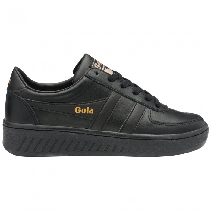 Gola Classics Women's Grandslam Leather Sneakers - Black