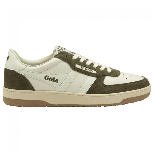 Gola Classics Men's Hawk '89 Sneakers - Off White/Khaki