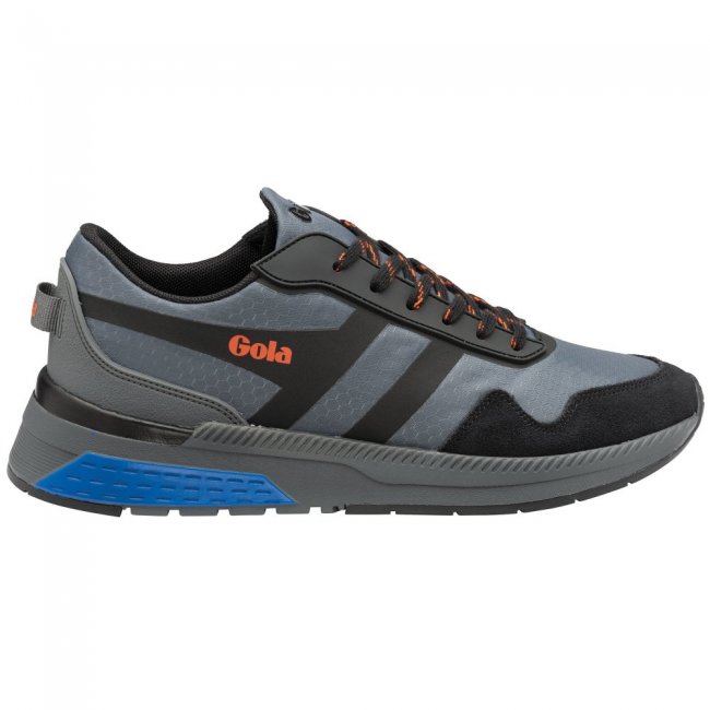 Gola Performance Men's Atomics Sneakers - Charcoal/Black/Moody Orange