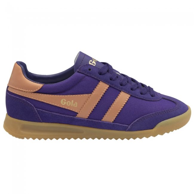 Gola Classics Women's Tornado Sneakers - Royal Purple/Terracotta