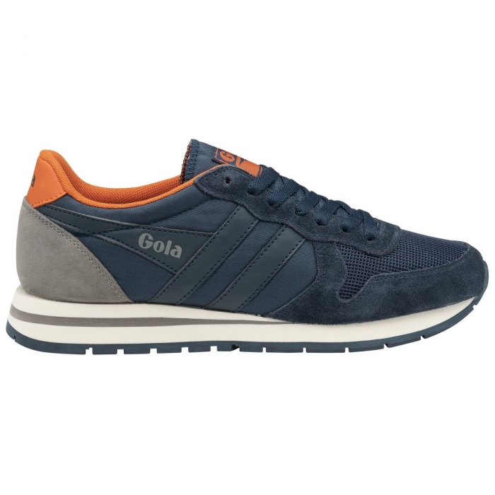 Gola Classics Men's Daytona Sneakers - Navy/Ash/Moody Orange