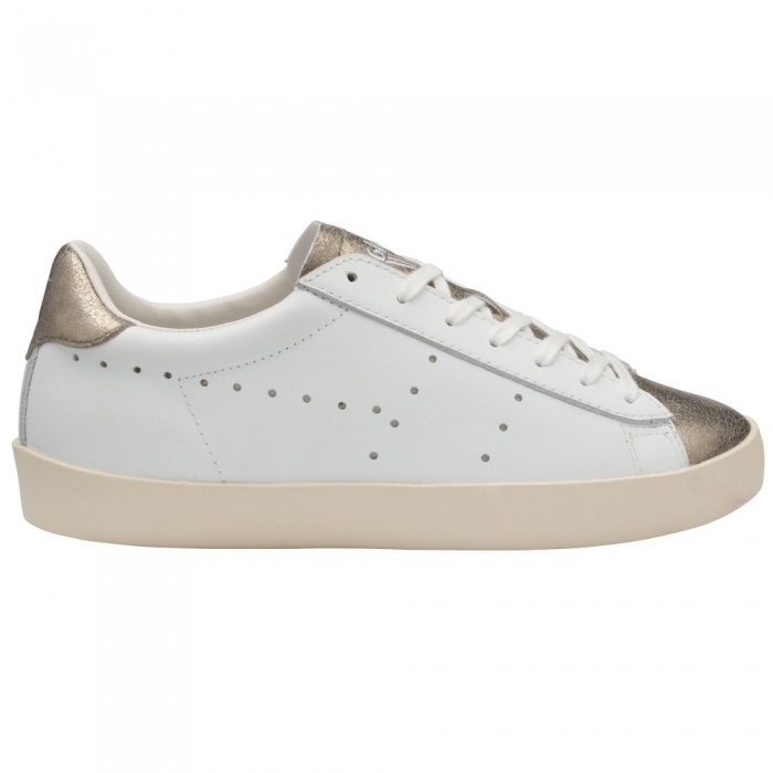 Gola Classics Women's Nova Metallic Sneakers - White/Gold