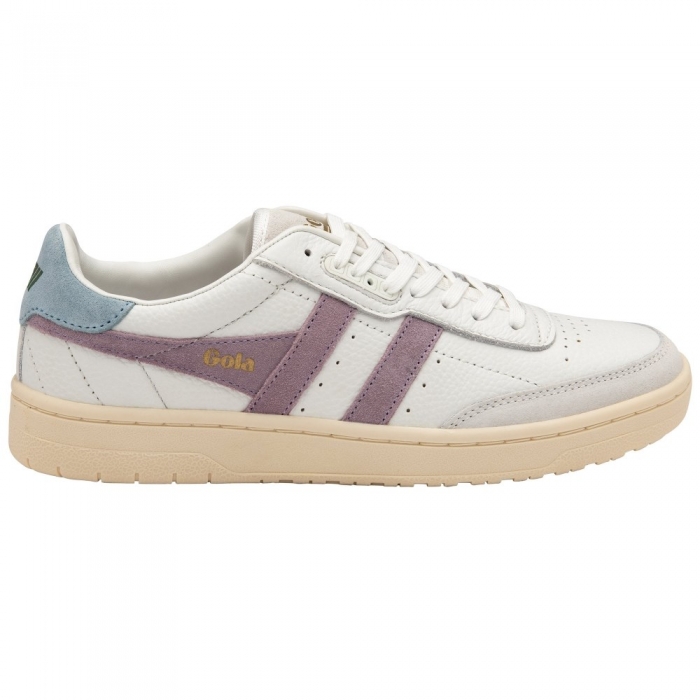 Gola Classics Women's Falcon Sneakers - White/Lily/Iceberg