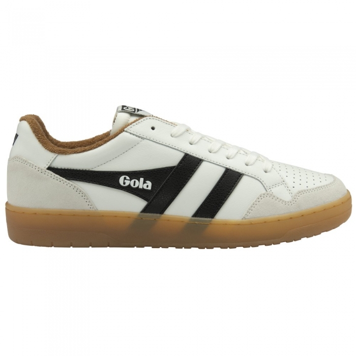 Gola Classics Men's Eagle '86 Sneakers - White/Black/Tobacco/Gum