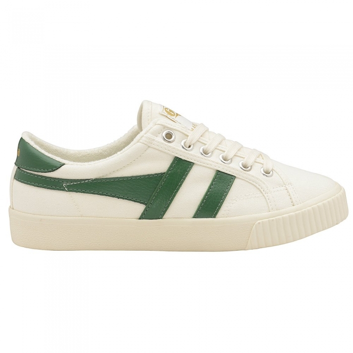 Vegan Gola Classics Men's Tennis Mark Cox Sneakers - Off White/Dark Green