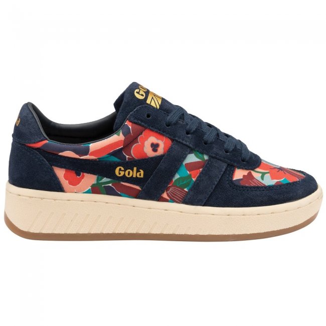 Gola Classics Women's Grandslam LBTY BL Sneakers - Navy/Multi