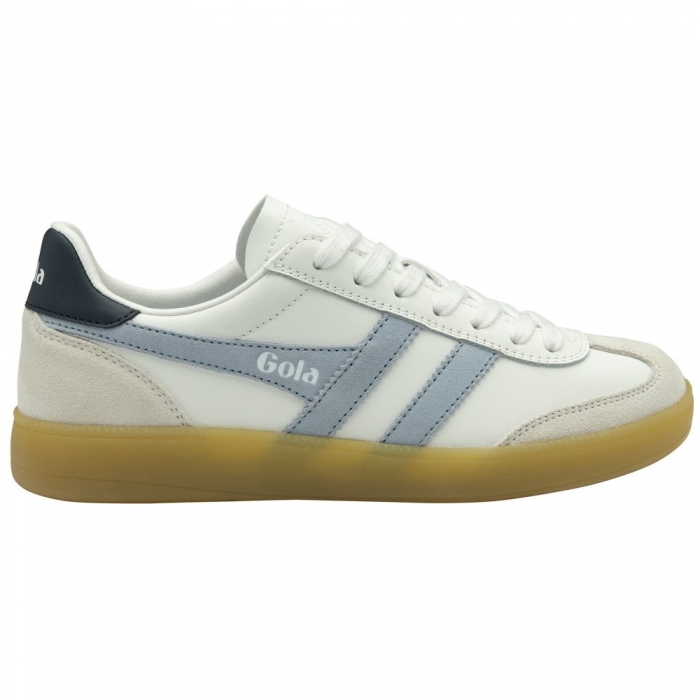 Gola Classics Women's Viper Leather Sneakers - White/Air/Navy/Gum