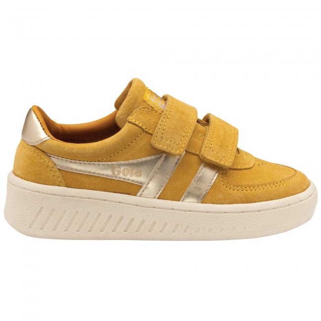 Gola Classics Kids' Grandslam Pearl Strap Sneakers - Sun