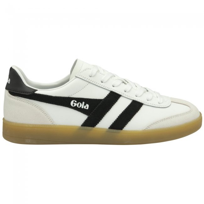 Gola Classics Men's Viper Leather Sneakers - White/Black/Gum