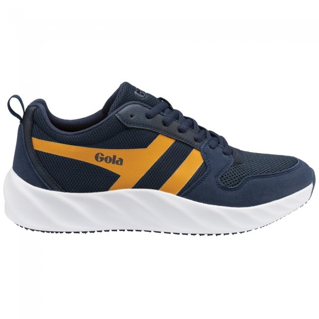 Gola Performance Men's Lansen Sneakers - Navy/Deep Sun