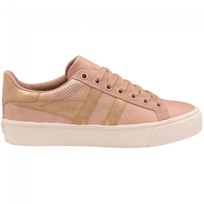 Gola Classics Women's Orchid II Lizard - Blush Pink/Gold