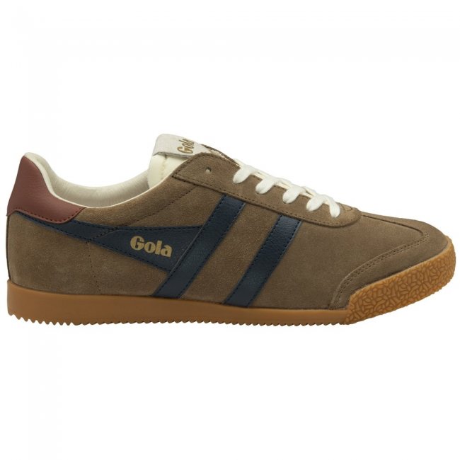 Gola Classics Men's Elan Sneakers - Tobacco/Navy/Rust