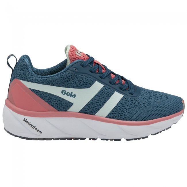 Gola Performance Women's Typhoon RMD Sneakers - Marine Blue/Plein Air/Tea Rose