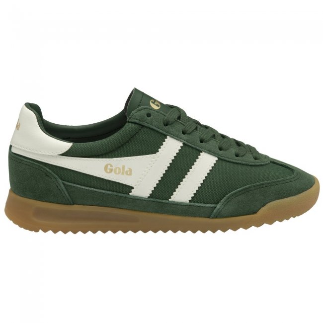 Gola Classics Women's Tornado Sneakers - Evergreen/Off White