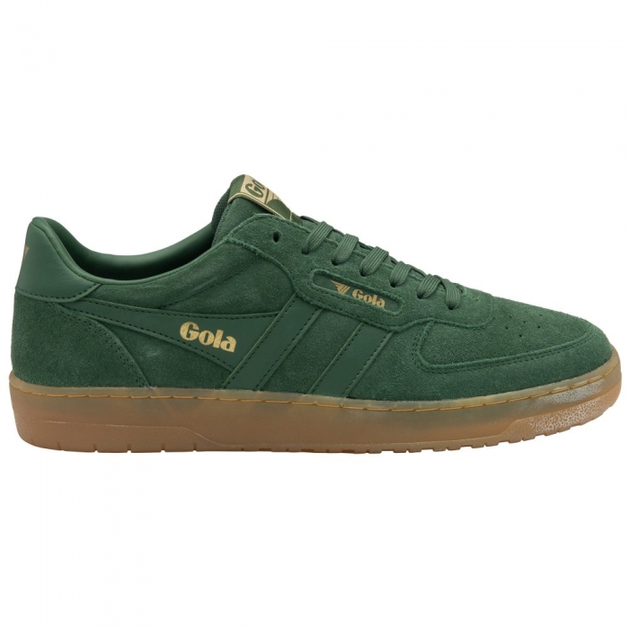 Gola Classics Men's Hawk Suede '86 Sneakers - Evergreen/Gum