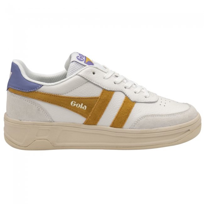 Gola Classics Women's Topspin Sneakers - Off White/Sun/Lavender