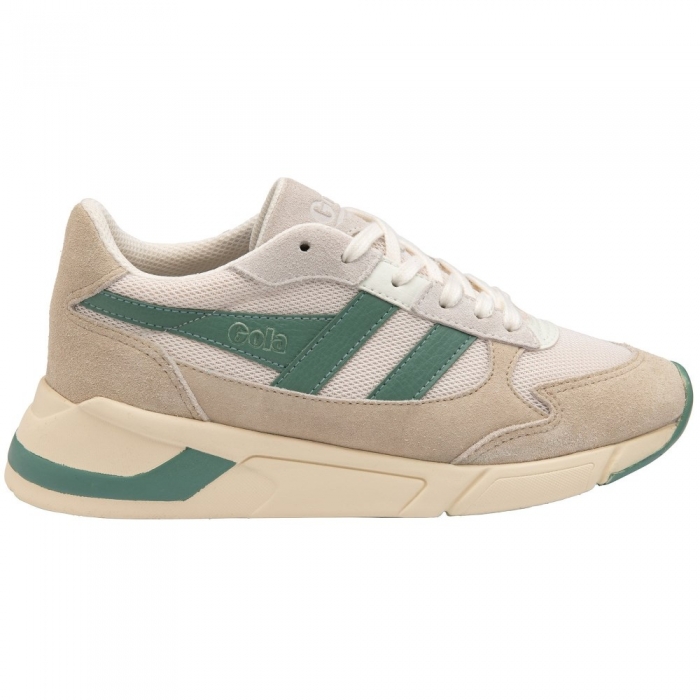Gola Classics Women's Tempest Sneakers - Off White/Wheat/Green Mist