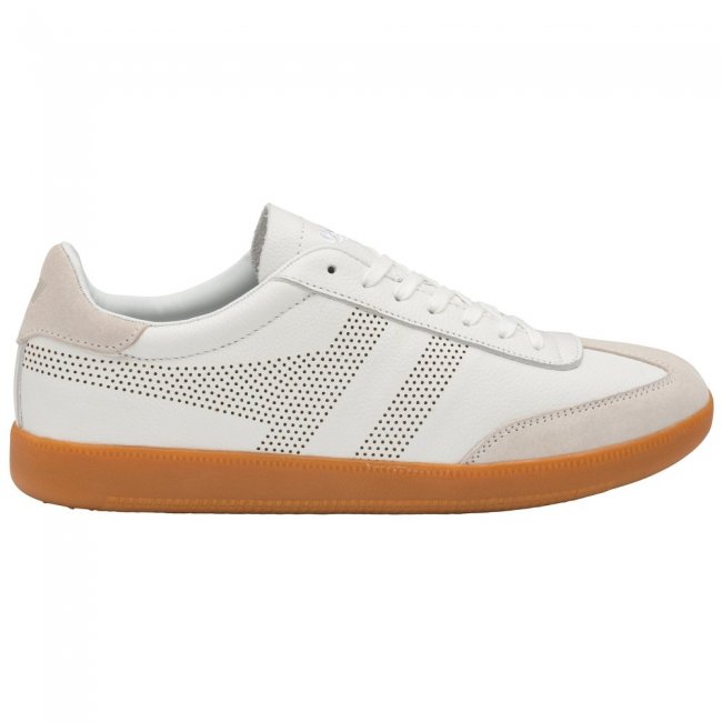 Gola Classics Men's Ace Leather Sneakers - White/Gum