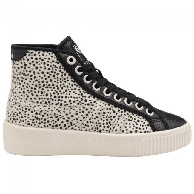 Vegan Gola Classics Women's Baseline High Safari Pure - Black/Cheetah