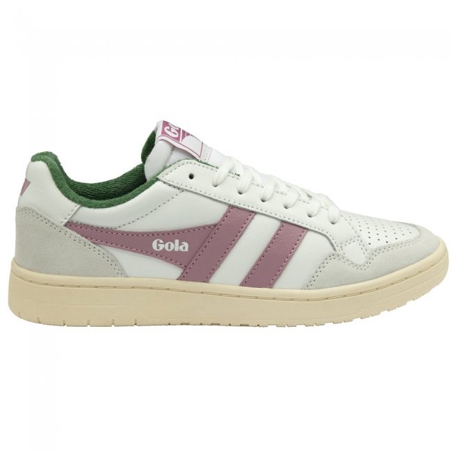 Gola Classics Women's Eagle Sneakers - White/Candy/Emerald