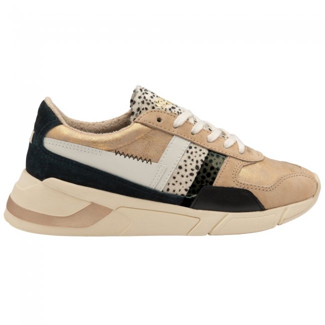 Gola Classics Women's Eclipse Mode Sneakers - Gold/Cheetah/Multi