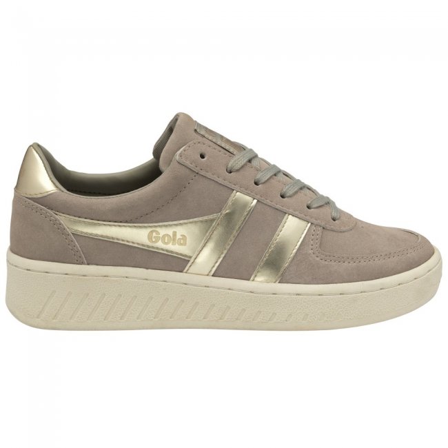 Gola Classics Women's Grandslam Pearl Sneakers - Feather Grey