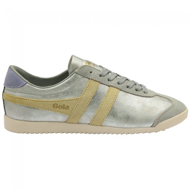 Gola Classics Women's Bullet Blaze Sneakers - Silver/Lemon/Lavender