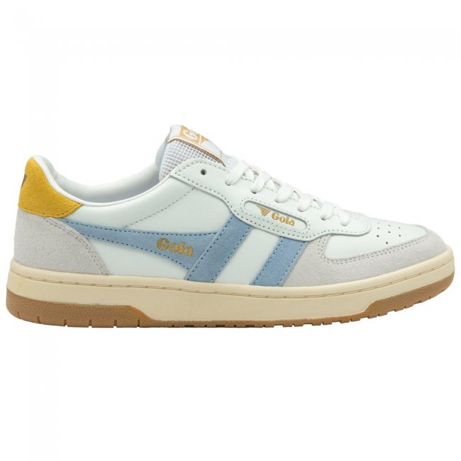 Gola Classics Women's Hawk Sneakers - White/Air/Pollen