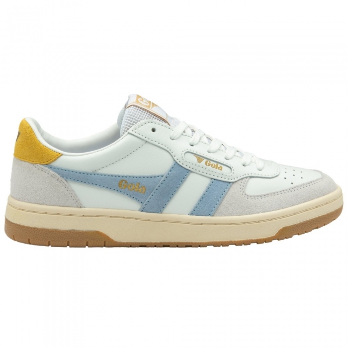 Gola Classics Women's Hawk Sneakers - White/Air/Pollen