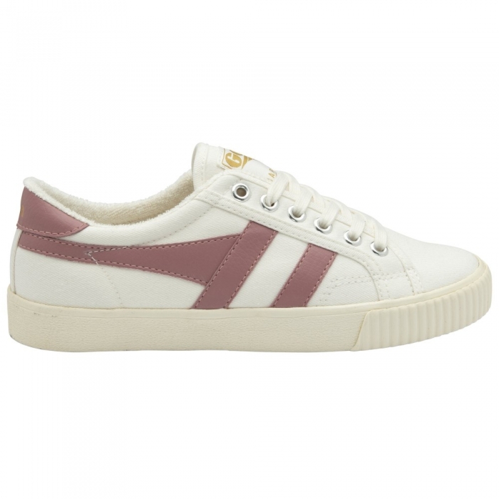 Vegan Gola Classics Women's Tennis Mark Cox Sneakers - Off White/Dusty Rose