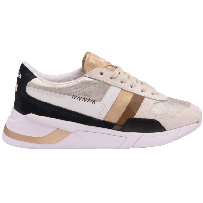 Gola Classics Women's Eclipse Mode Sneakers - Silver/Gold/Multi