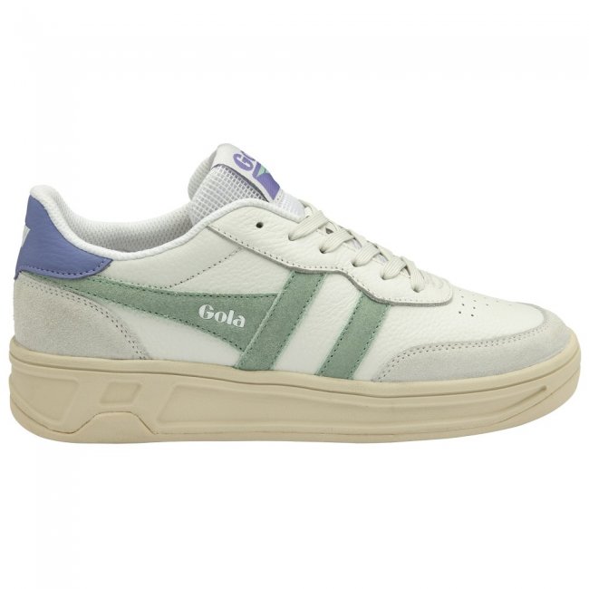 Gola Classics Women's Topspin Sneakers - White/Green Mist/Lavender