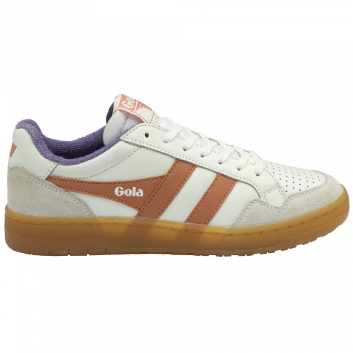 Gola Classics Women's Eagle '86 Sneakers - White/Terracotta/Wisteria/Gum