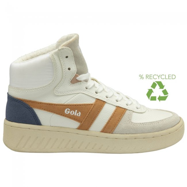 Gola Classics Women's Slam Trident Sneakers - White/Salmon/Moonlight