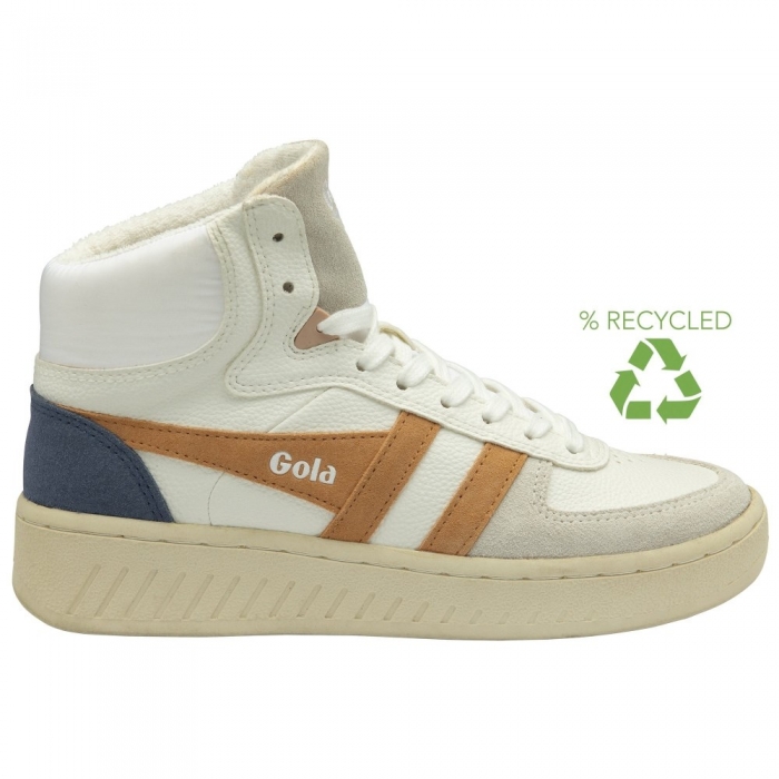 Gola Classics Women's Slam Trident Sneakers - White/Salmon/Moonlight