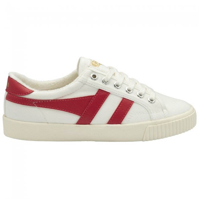 Vegan Gola Classics Women's Tennis Mark Cox Sneakers - Off White/Raspberry