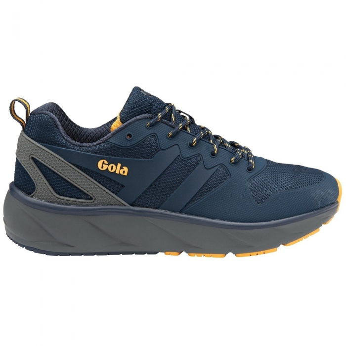 Gola Performance Men's Thunder Sneakers - Navy/Charcoal/Deep Sun