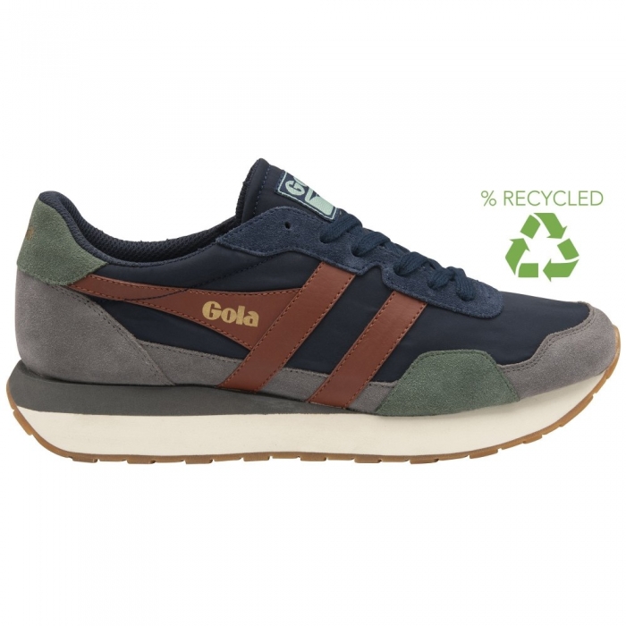 Gola Classics Men's Indiana Sneakers - Navy/Ash/Rust
