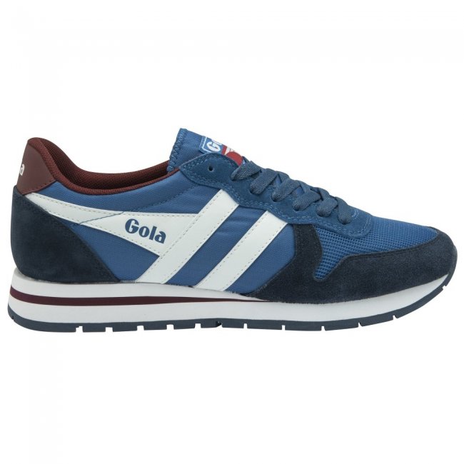 Gola Classics Men's Daytona Sneakers - Marine Blue/Navy/White