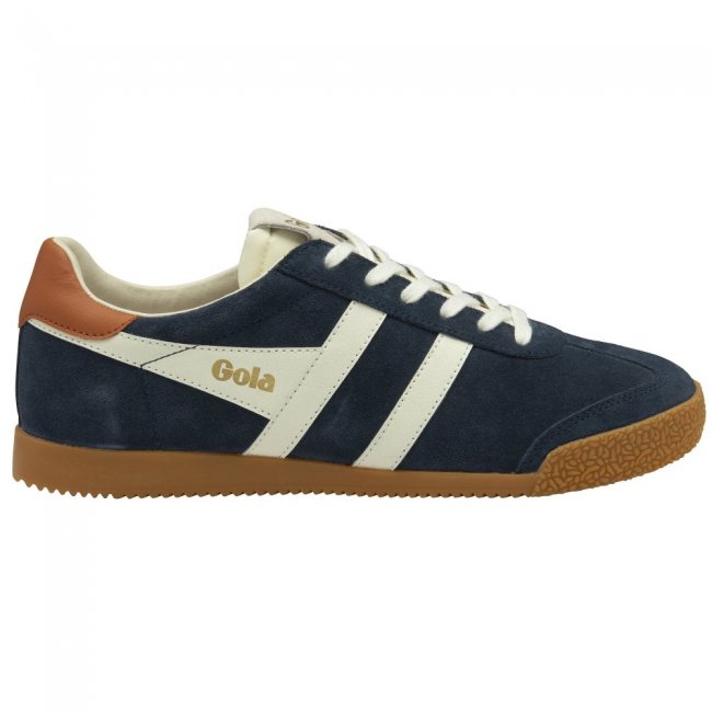Gola Classics Men's Elan Sneakers - Navy/Off White/Moody Orange