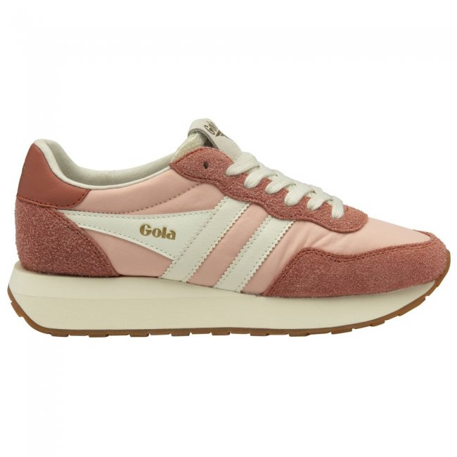 Gola Classics Women's Arizona Sneakers - Pale Pink/Clay/Off White